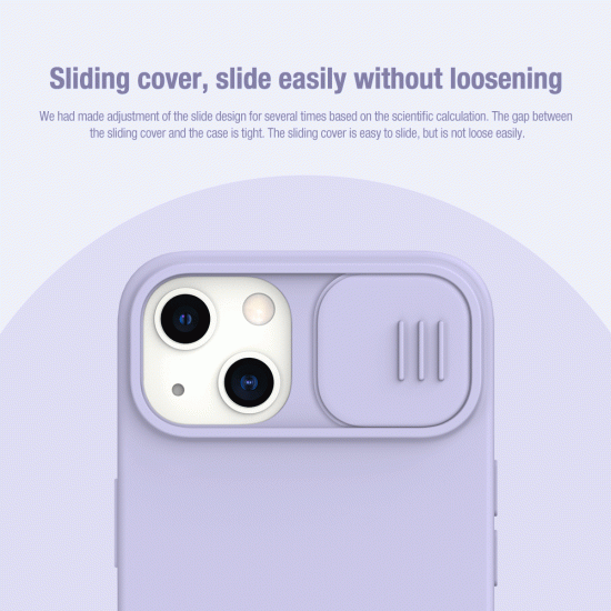 iPhone 14 силиконов магнитен калъф със защита на камерата син iPhone 14 силиконов магнитен калъф със защита на камерата син