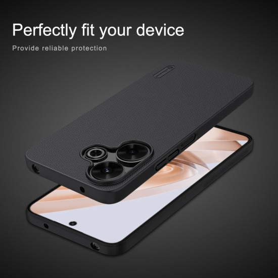 Redmi 13 4G / Poco M6 калъф твърд гръб Nillkin син