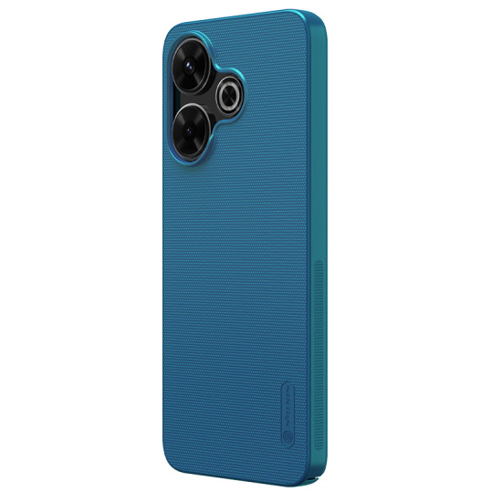 Redmi 13 4G / Poco M6 калъф твърд гръб Nillkin син