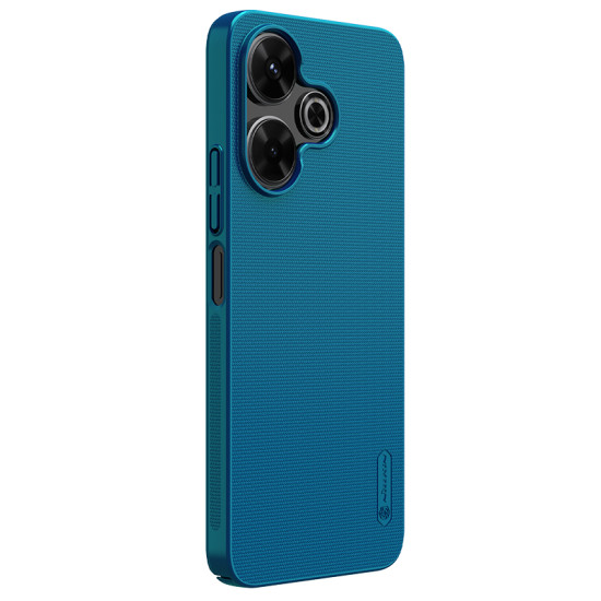 Redmi 13 4G / Poco M6 калъф твърд гръб Nillkin син