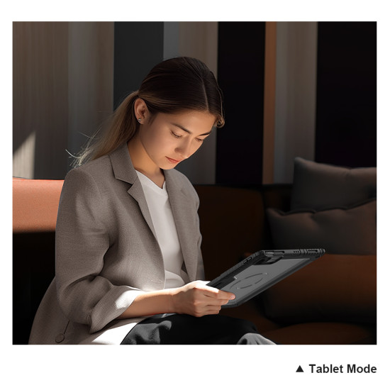 iPad Air 13 2024/Pro 12.9 2020/2021/2022 Магнитен калъф с клавиатураи тъчпад iPad Air 13 2024/Pro 12.9 2020/2021/2022 Магнитен калъф с клавиатураи тъчпад