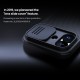 iPhone 17 магнитен твърд гръб със защита на камерата черен