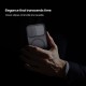 iPhone 17 магнитен твърд гръб със защита на камерата прозрачно черен