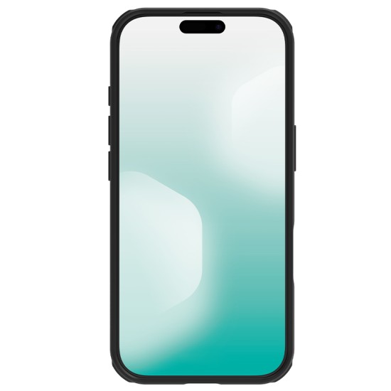 iPhone 17 магнитен твърд гръб със защита на камерата прозрачно черен