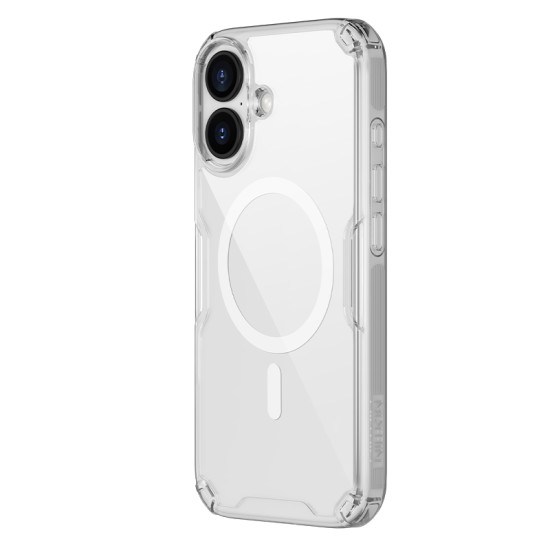 Apple iPhone 17 магнитен Nature TPU Pro силиконов калъф прозрачен