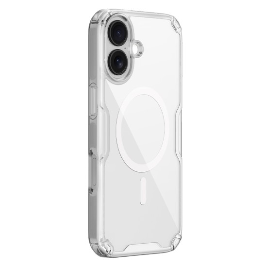 Apple iPhone 17 магнитен Nature TPU Pro силиконов калъф прозрачен