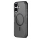 Apple iPhone 17 магнитен Nature TPU Pro силиконов калъф прозрачно черен