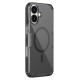 Apple iPhone 17 магнитен Nature TPU Pro силиконов калъф прозрачно черен