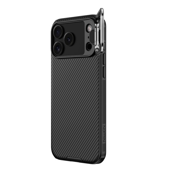 iPhone 17 Pro CamShield Prop магнитен калъф твърд гръб със защита на камерата черен