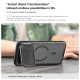 iPhone 17 Pro CamShield Prop магнитен калъф твърд гръб със защита на камерата прозрачно черен