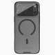 iPhone 17 Pro CamShield Prop магнитен калъф твърд гръб със защита на камерата прозрачно черен