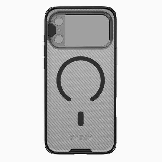 iPhone 17 Pro CamShield Prop магнитен калъф твърд гръб със защита на камерата прозрачно черен