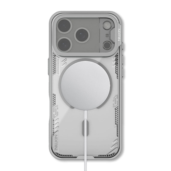 Apple iPhone 17 Pro Iceblade Prop магнитен прозрачен твърд гръб сив