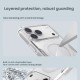 Apple iPhone 17 Pro магнитен Nature TPU Pro силиконов калъф прозрачен