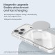 Apple iPhone 17 Pro магнитен Nature TPU Pro силиконов калъф прозрачен