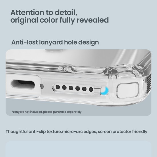 Apple iPhone 17 Pro магнитен Nature TPU Pro силиконов калъф прозрачен