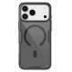 Apple iPhone 17 Pro Max магнитен Nature TPU Pro силиконов калъф прозрачно черен