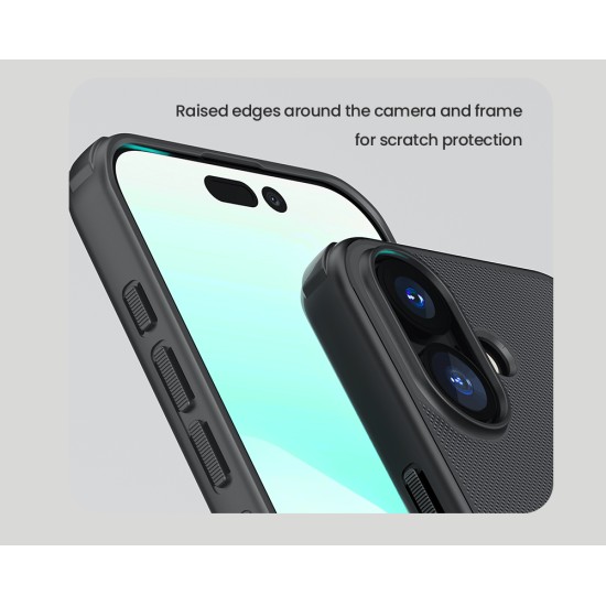 iPhone 17 магнитен калъф твърд гръб Nillkin черен
