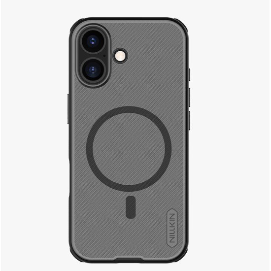 iPhone 17 магнитен калъф твърд гръб Nillkin прозрачно черен