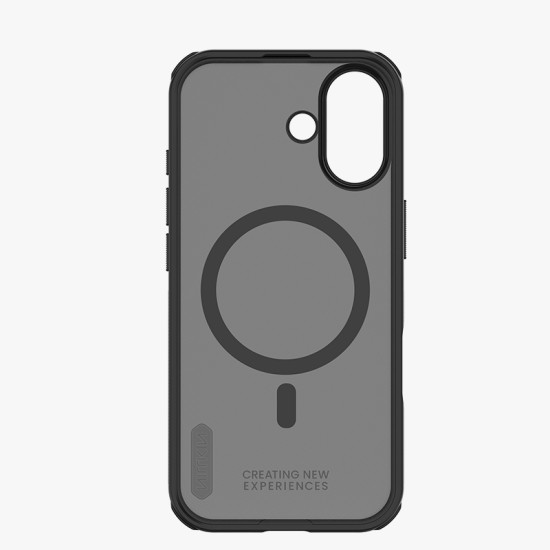 iPhone 17 магнитен калъф твърд гръб Nillkin прозрачно черен