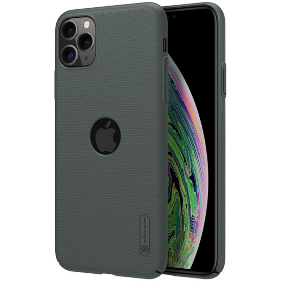 iPhone 11 Pro калъф твърд гръб Nillkin тъмно зелен