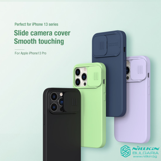 iPhone 13 PRO силиконов калъф със защита на камерата черен iPhone 13 PRO силиконов калъф със защита на камерата черен