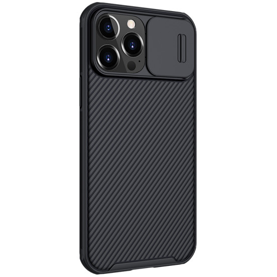 iPhone 13 Pro MAX твърд гръб със защита на камерата черен iPhone 13 Pro MAX твърд гръб със защита на камерата черен