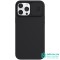 iPhone 13 PRO MAX силиконов калъф със защита на камерата черен