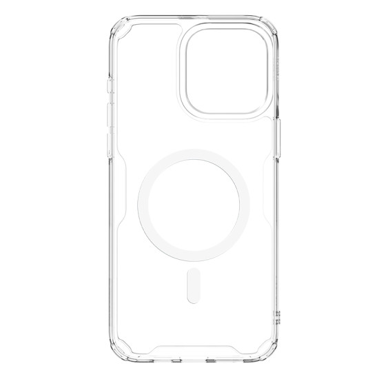 Apple iPhone 15 PRO MAX магнитен Nature TPU Pro силиконов калъф прозрачен