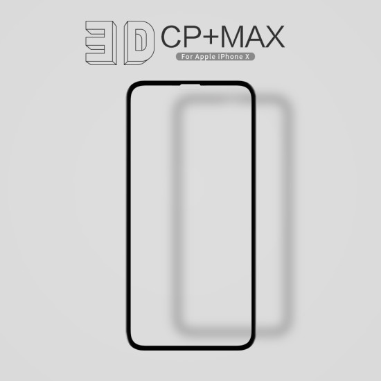 Apple iPhone X /Xs темперирано стъкло 3D CP+ MAX Nillkin
