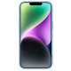 iPhone 14 силиконов магнитен калъф със защита на камерата син iPhone 14 силиконов магнитен калъф със защита на камерата син