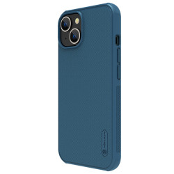 iPhone 14 Pro калъф твърд гръб син
