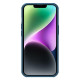 iPhone 14 Pro калъф твърд гръб син