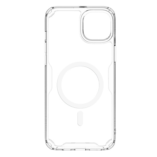 Apple iPhone 15 магнитен Nature TPU Pro силиконов калъф прозрачен Apple iPhone 15 магнитен Nature TPU Pro силиконов калъф прозрачен
