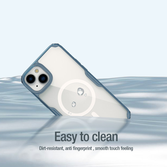 Apple iPhone 15 магнитен Nature TPU Pro силиконов калъф прозрачен Apple iPhone 15 магнитен Nature TPU Pro силиконов калъф прозрачен