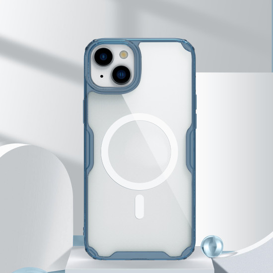 Apple iPhone 15 магнитен Nature TPU Pro силиконов калъф прозрачен Apple iPhone 15 магнитен Nature TPU Pro силиконов калъф прозрачен