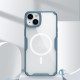 Apple iPhone 15 магнитен Nature TPU Pro силиконов калъф прозрачен