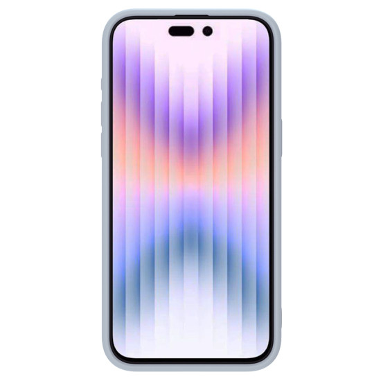 iPhone 15 Pro Max силиконов магнитен калъф със защита на камерата лилав iPhone 15 Pro Max силиконов магнитен калъф със защита на камерата лилав