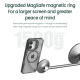 Apple iPhone 16 Iceblade Prop магнитен прозрачен твърд гръб зелен