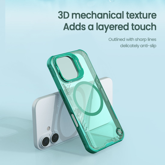 Apple iPhone 16 Iceblade Prop магнитен прозрачен твърд гръб черен Apple iPhone 16 Iceblade Prop магнитен прозрачен твърд гръб черен