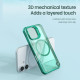 Apple iPhone 16 Iceblade Prop магнитен прозрачен твърд гръб зелен