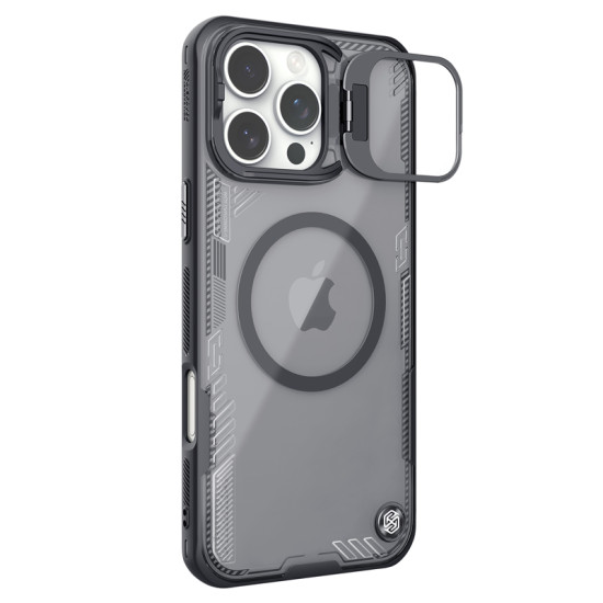 Apple iPhone 16 Pro Max Iceblade Prop магнитен прозрачен твърд гръб черен Apple iPhone 16 Pro Max Iceblade Prop магнитен прозрачен твърд гръб черен