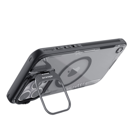 Apple iPhone 16 Pro Max Iceblade Prop магнитен прозрачен твърд гръб черен Apple iPhone 16 Pro Max Iceblade Prop магнитен прозрачен твърд гръб черен