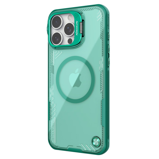 Apple iPhone 16 Pro Max Iceblade Prop магнитен прозрачен твърд гръб зелен Apple iPhone 16 Pro Max Iceblade Prop магнитен прозрачен твърд гръб зелен
