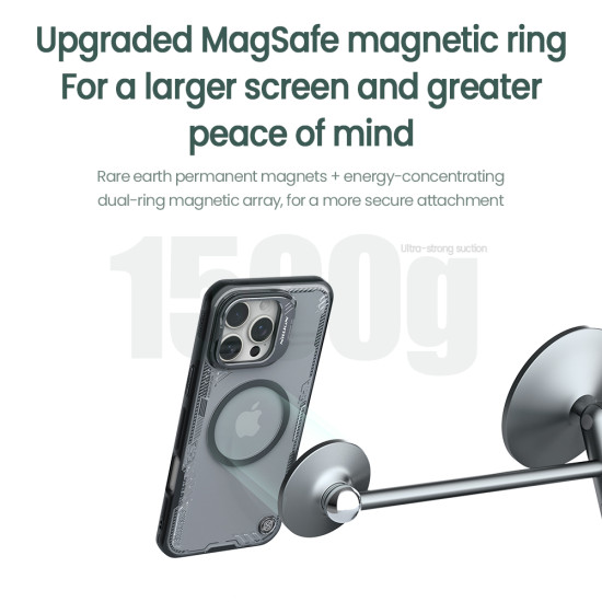 Apple iPhone 16 Pro Max Iceblade Prop магнитен прозрачен твърд гръб зелен Apple iPhone 16 Pro Max Iceblade Prop магнитен прозрачен твърд гръб зелен