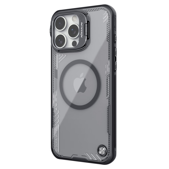 Apple iPhone 16 Pro Max Iceblade Prop магнитен прозрачен твърд гръб черен Apple iPhone 16 Pro Max Iceblade Prop магнитен прозрачен твърд гръб черен
