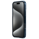 Apple iPhone 16 Pro Max магнитен Nature TPU Pro силиконов калъф прозрачен + синя рамка