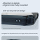 Apple iPhone 16 Pro магнитен Nature TPU Pro силиконов калъф прозрачен + синя рамка