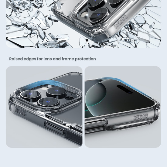 Apple iPhone 16 Pro магнитен Nature TPU Pro силиконов калъф прозрачен Apple iPhone 16 Pro магнитен Nature TPU Pro силиконов калъф прозрачен
