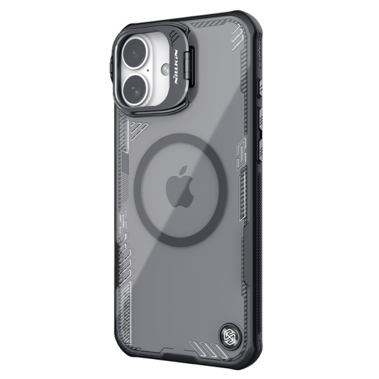 Apple iPhone 16 Plus Iceblade Prop магнитен прозрачен твърд гръб черен Apple iPhone 16 Plus Iceblade Prop магнитен прозрачен твърд гръб черен